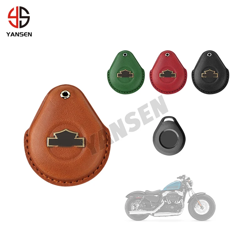 

Новый дизайн, чехол для ключей из натуральной кожи для мотоцикла Harley Davidson X48 1200, брелок для ключей Street Glide