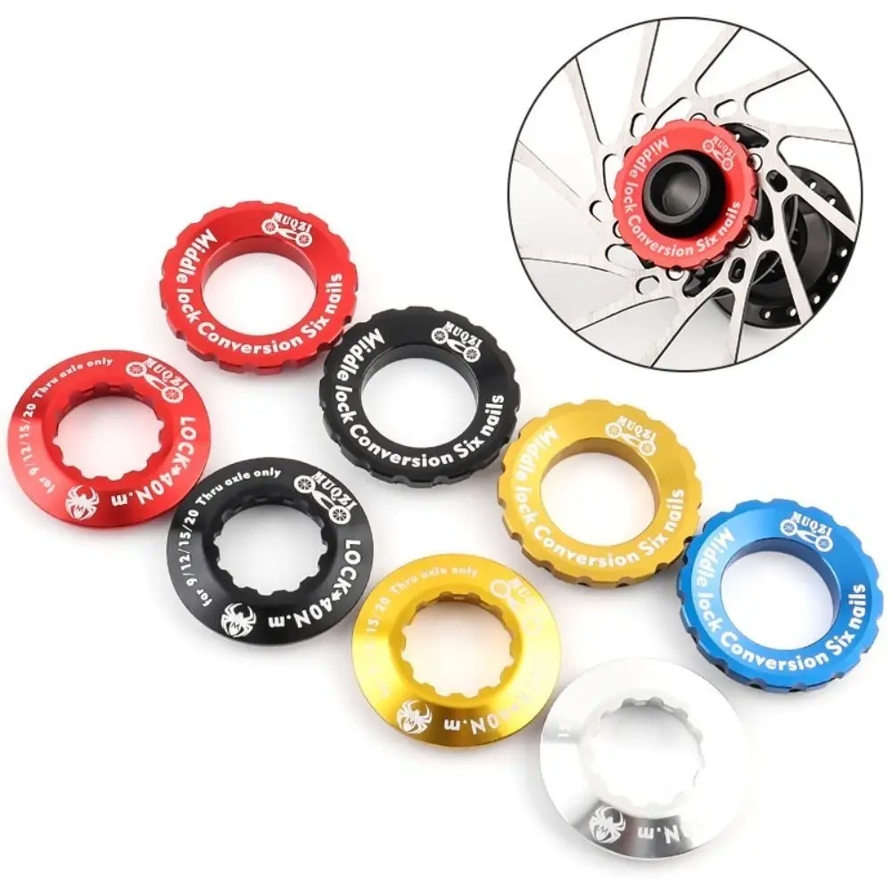 

MUQZ MTB Road Bike Center Lock Cover Ring Ultralight Aluminum Alloy Disc Brake Rotor Cycling Parts