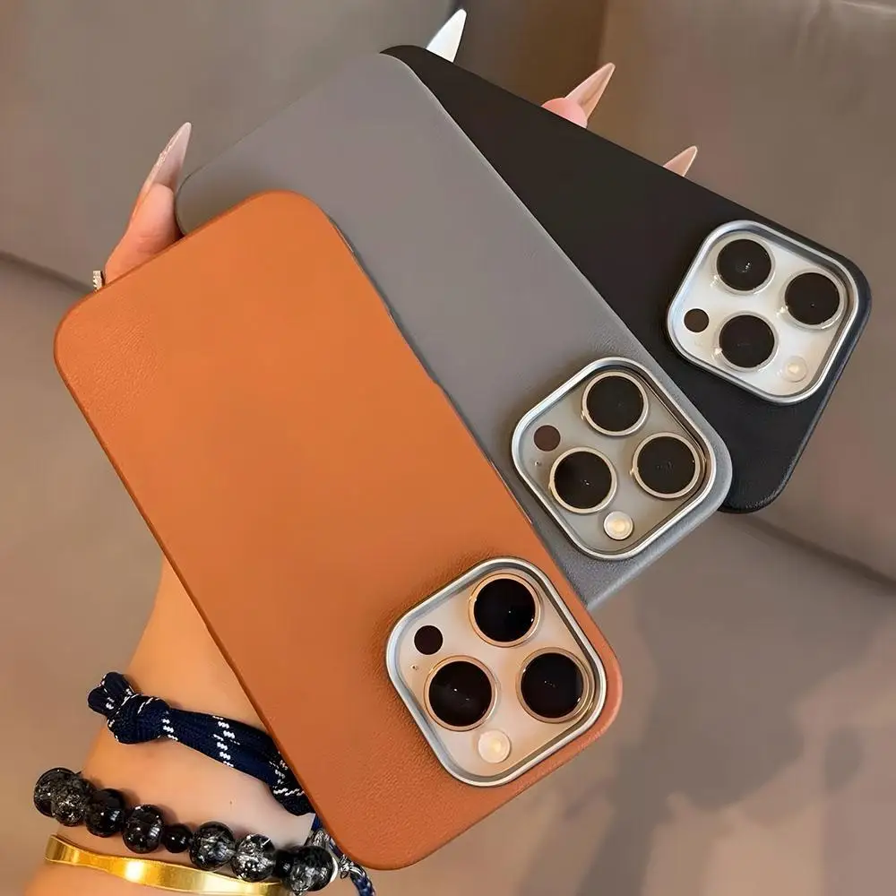 Фото Чехол для телефона B-Baby M-Milo матовый из поликарбоната для iPhone 17 Air 11 12 13 14 15 16 Pro Max Plus, оранжевый цвет №2