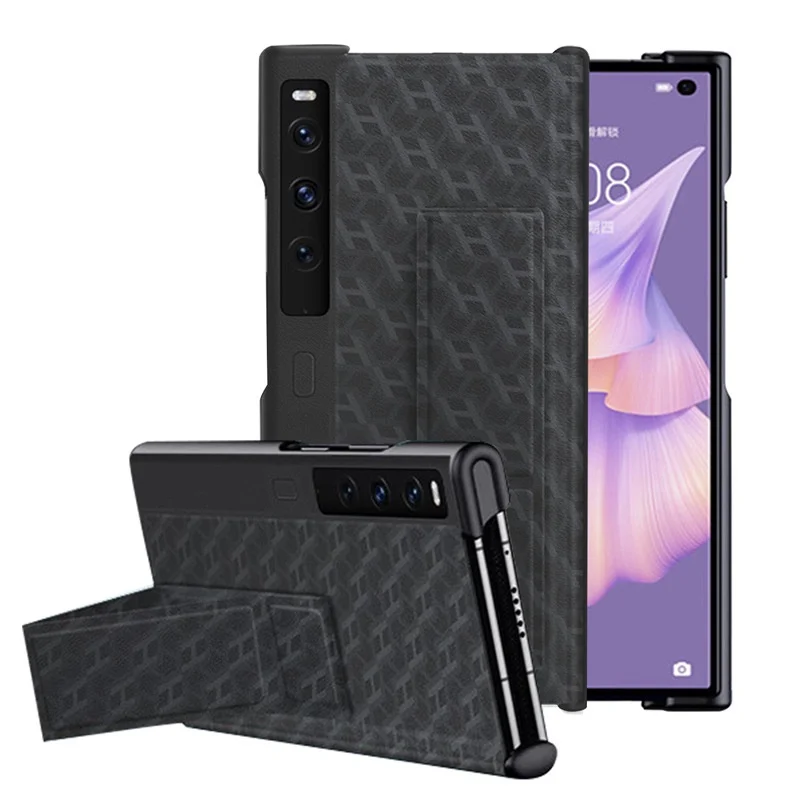

Luxury Stand Leather Case For Huawei Mate Xs 2