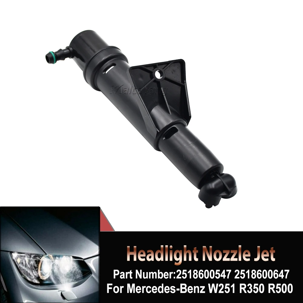 

High Quality Headlight Washer Nozzle Actuator For Mercedes-Benz W251 R350 R500 R63 AMG Car Accessories 2518600547 2518600647