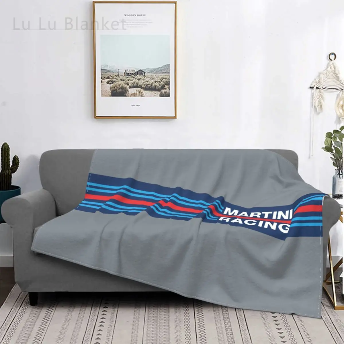 

I Racing Horizontal Stripe Air Conditioning Blanket Soft Warm Light Thin Blanket Lancia Delta Hf Integrate S4 Thema Stratos 037