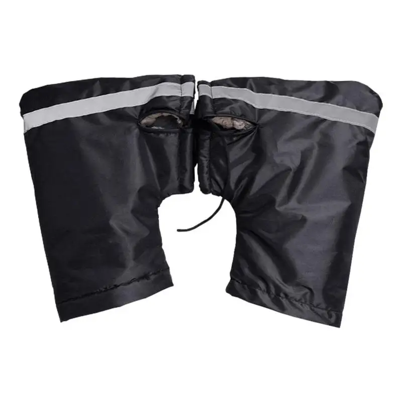 

Windproof Scooter Motorcycle Handlebar Gloves Warm Protective and Reflective for Scooter Bike Handlebars Enhanced Safety