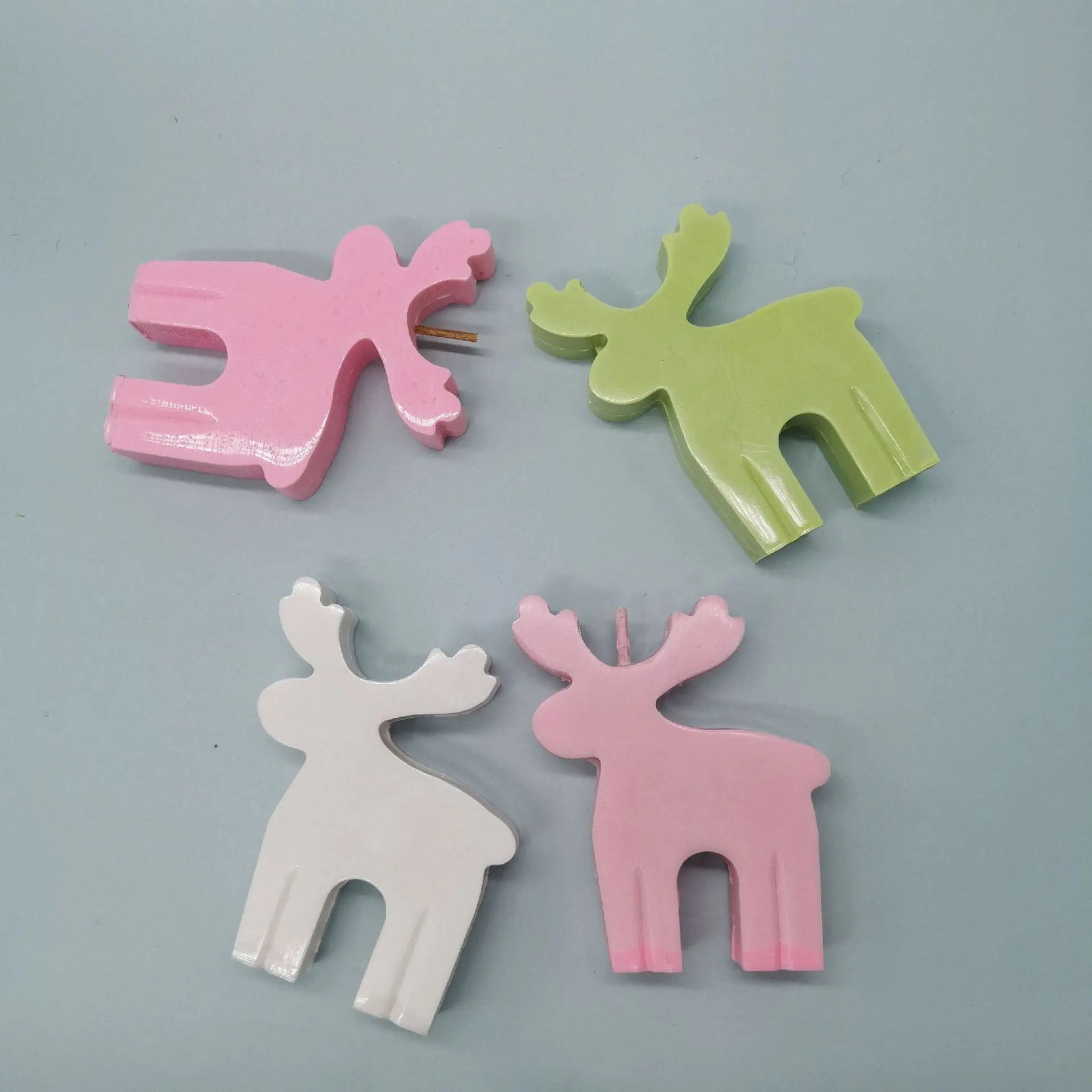 Форма сделай сам для оленей и свечей форма рождественского фестиваля