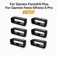 6pc strap band safety buckle for garmin fenix55 plusforerunner 235630 735xt rubber replacemen rings for samsung galaxy watch