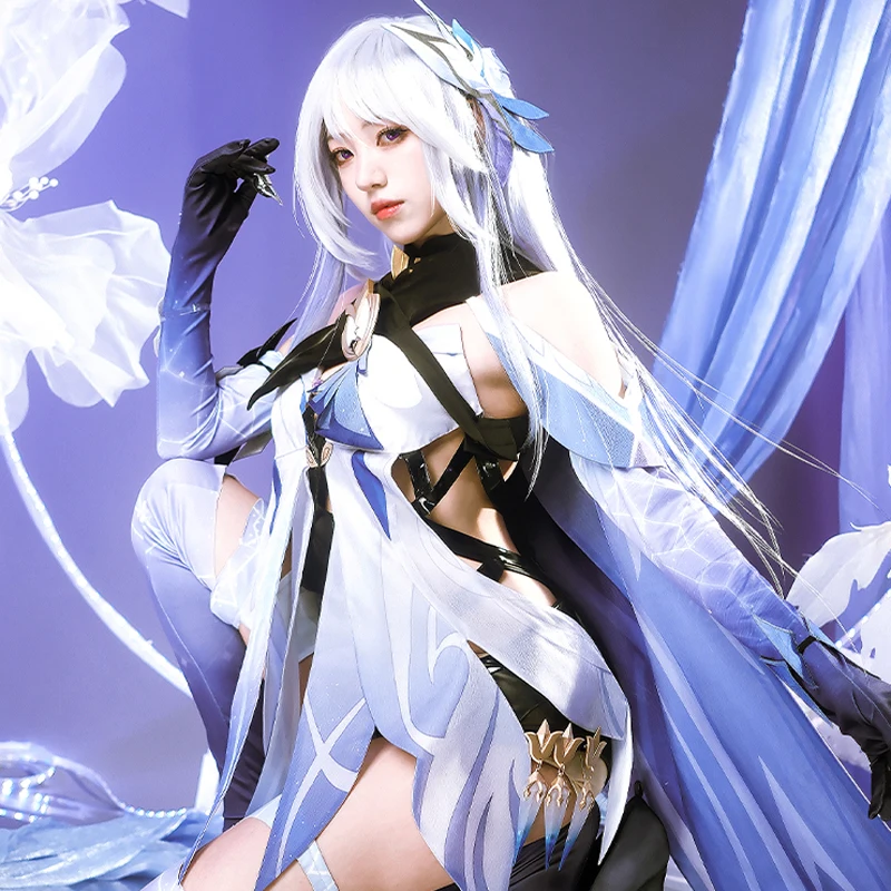 Новинка! Костюм для косплея плинк геншин ударный сексуальный волшебный