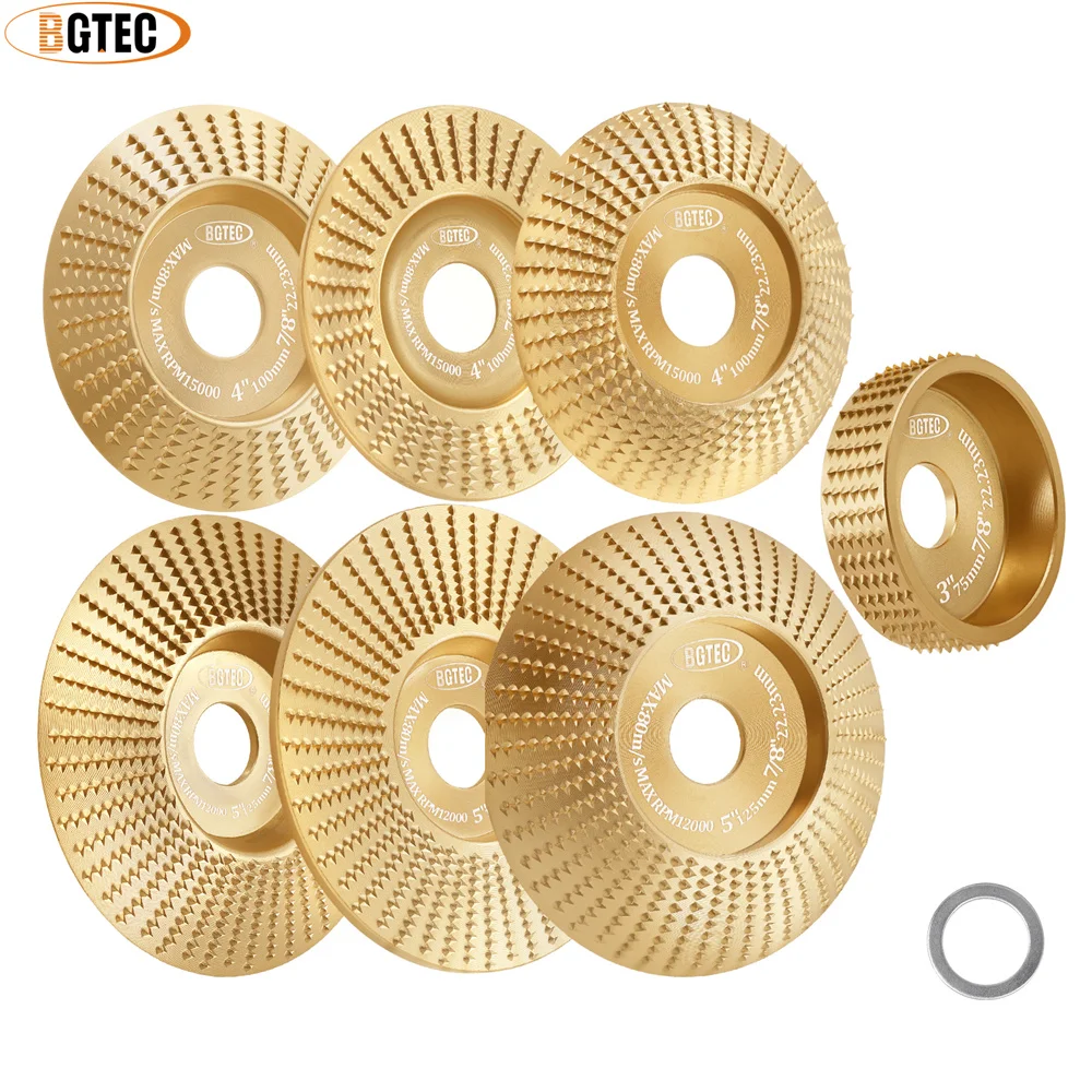 Шлифовальный круг BGTEC 1 шт. кружка для дерева фрезерный диск пластина Профиль