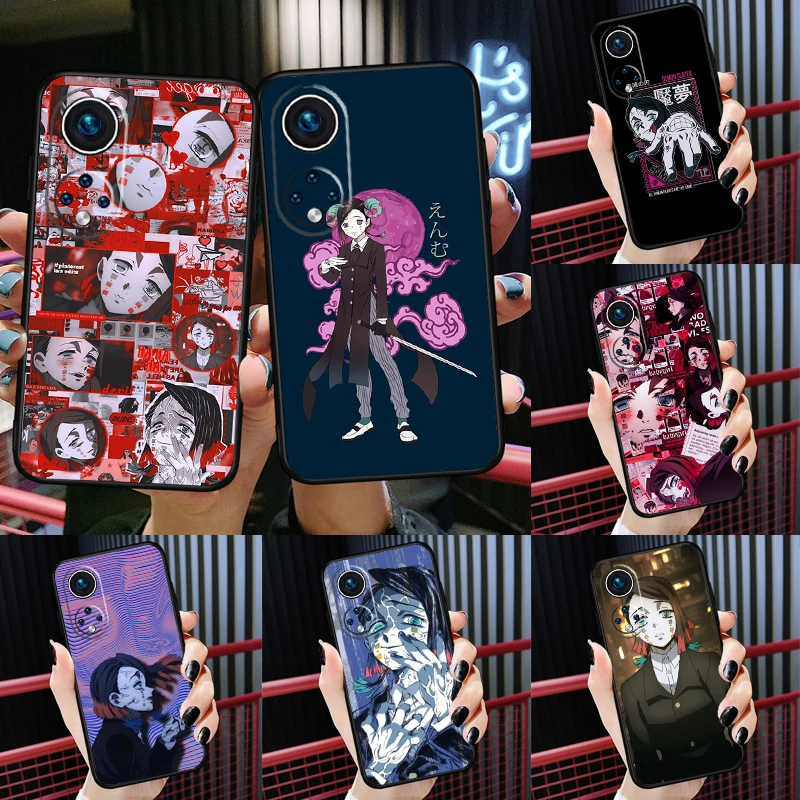 

Enmu Demon Slayer Case For Honor 50 Lite Cover For Huawei P50 Pro P20 P30 P40 Lite P Smart Z 2021 Nova 5T