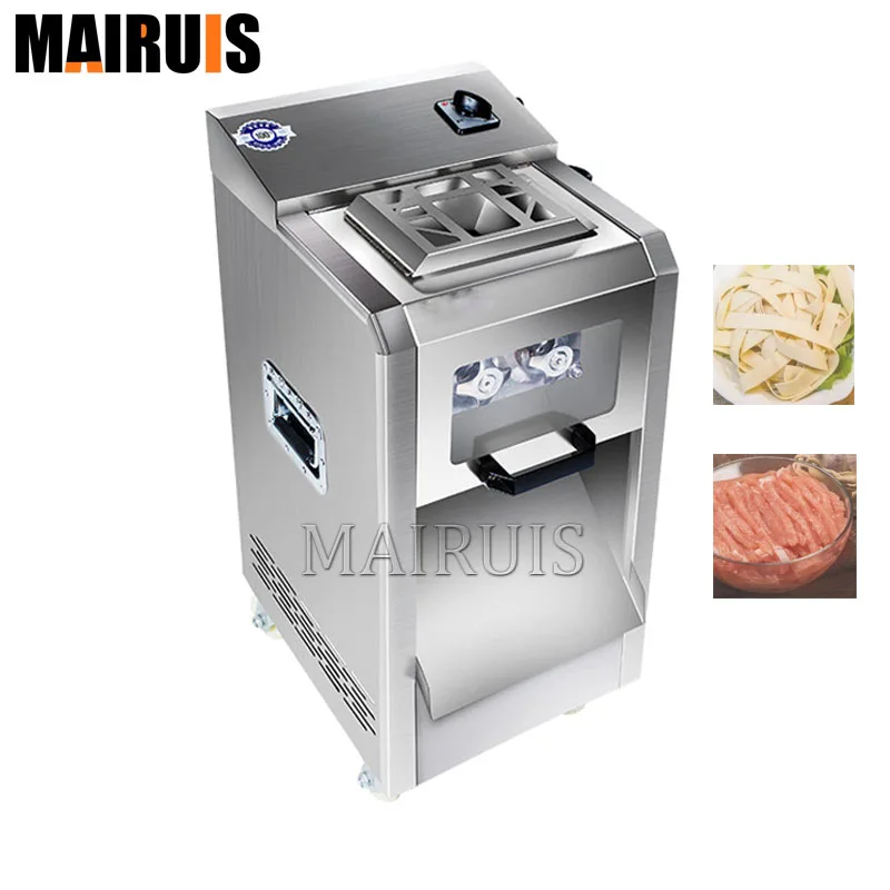 Электрическая машина для резки мяса 110 В/220 В коммерческая мясорубка овощерезка