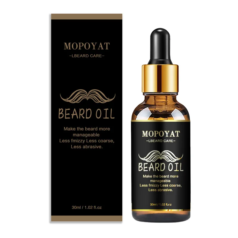30ml Effective Beard Growth Beard Fast Plump Growth Men's Beard Growth Essence Nourishing Enhancement Oil Beard Oil images - 6