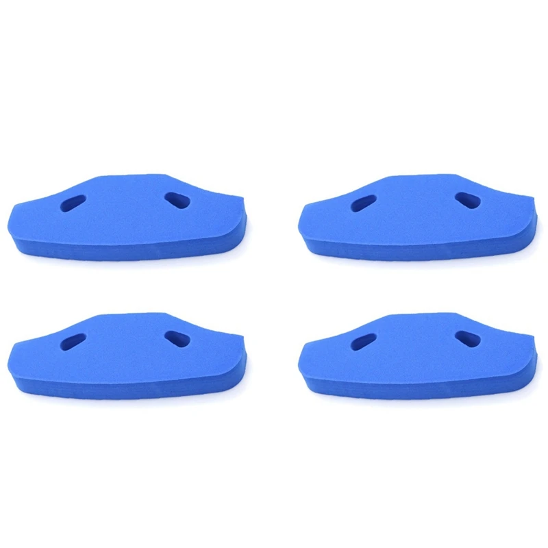 

4 шт., губка для переднего бампера для TAMIYA TT-01 TT01 TT02 1/10, обновленные детали для радиоуправляемых автомобилей, запасные аксессуары, синий