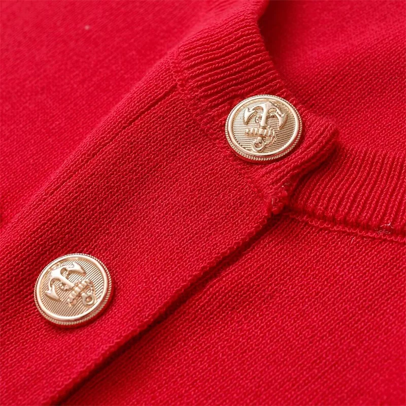 KEYANKETIAN новинка 2024 женское Красное трикотажное платье корейское элегантное