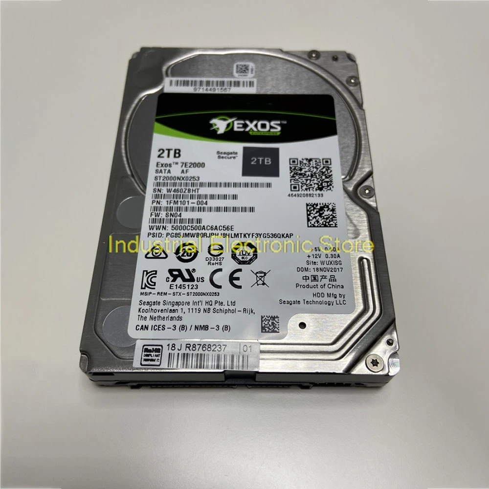2 ТБ для серверного жесткого диска Seagate 128 МБ 7200 SATA 5 ST2000NX0253