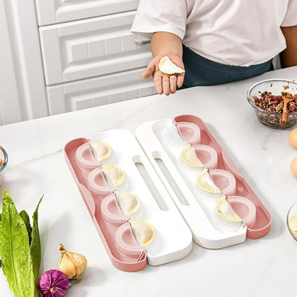 

DIY Dumpling Mold Wonton Dumpling Machine Crescent-shaped Dumpling Maker Equipment Dough Press Mould Household Kitchen Tools