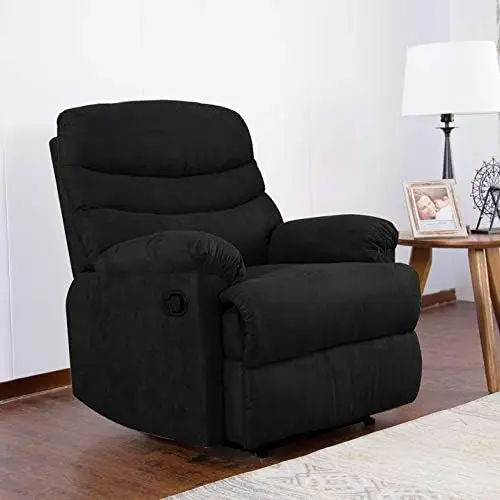 

Recliner Sofa Chair, 35" L x 40" D x 40" H, Fabric, Gray
