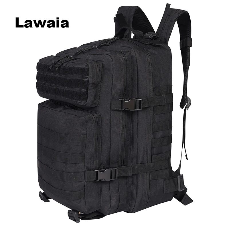 Тактический рюкзак Lawaia объемом 50 л, 1000D, нейлоновый водонепроницаемый рюкзак, уличные военные рюкзаки, охотничий рюкзак, спортивный походный рюкзак для кемпинга