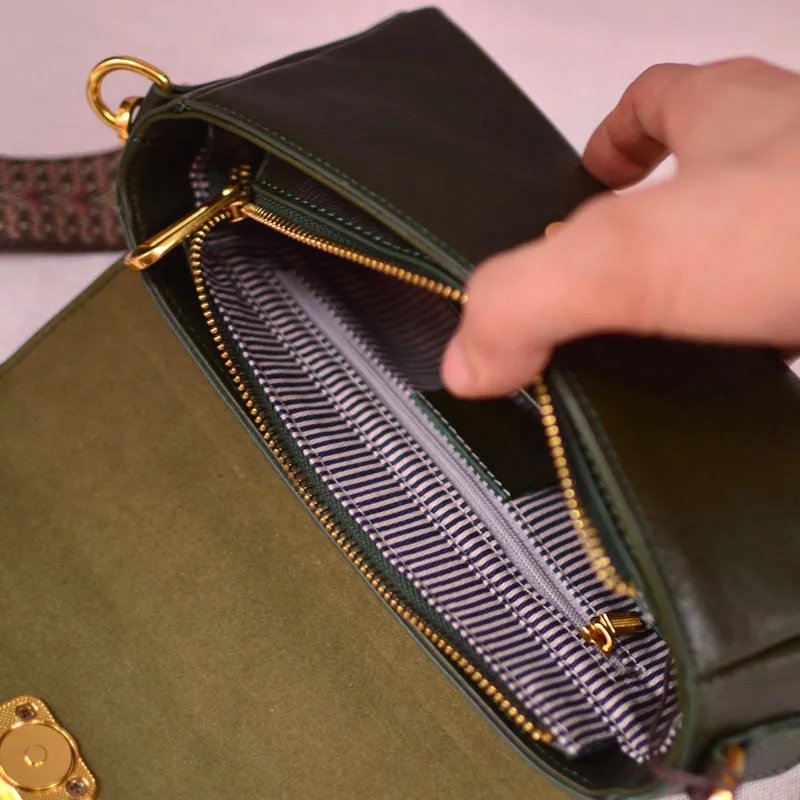 AETOO French Sens новая литературная кожаная сумка через плечо на одно женская первого