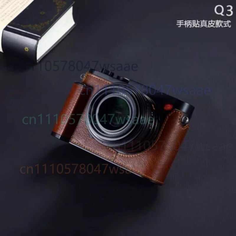 1 шт. Чехол-сумка ручной работы из натуральной кожи для фотоаппарата Leica Q3 Q2 Q QP (art.: 3920dbd30238e) - 3920dbd30238e