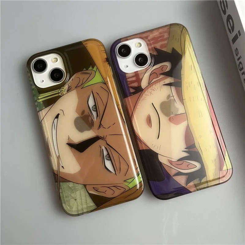 

ones pieces Luffys Roronoas Zoros Phone Cases For iPhone 14 13 12 11 Pro Max Back Cover