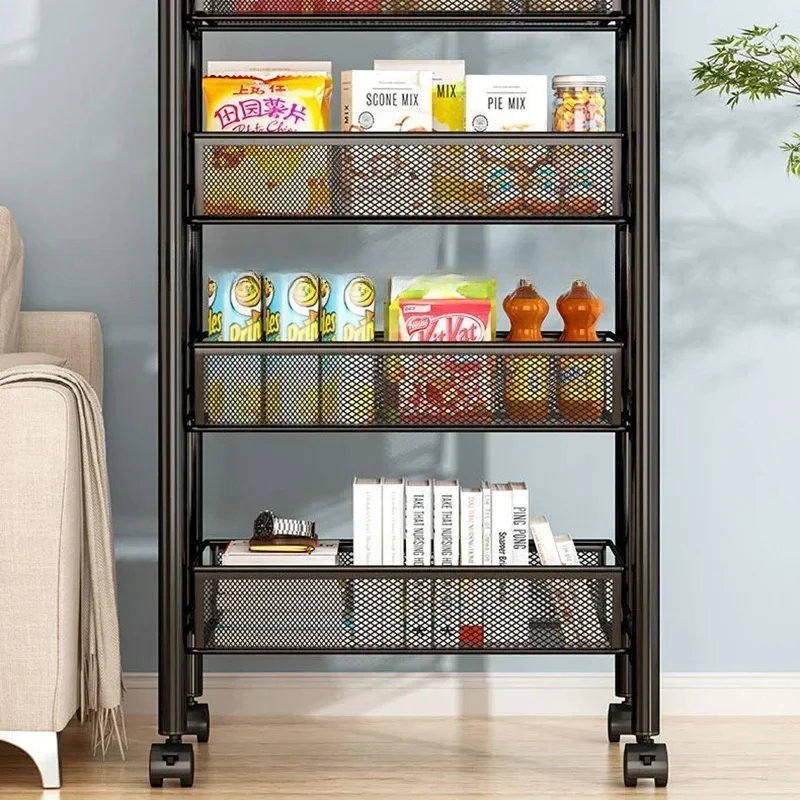 Тележка для хранения покупок организация колес полка посуды сервировочная