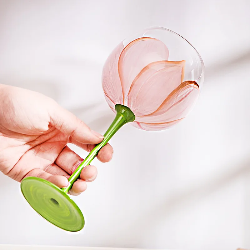 

1 шт., бокал для красного вина с ручной росписью