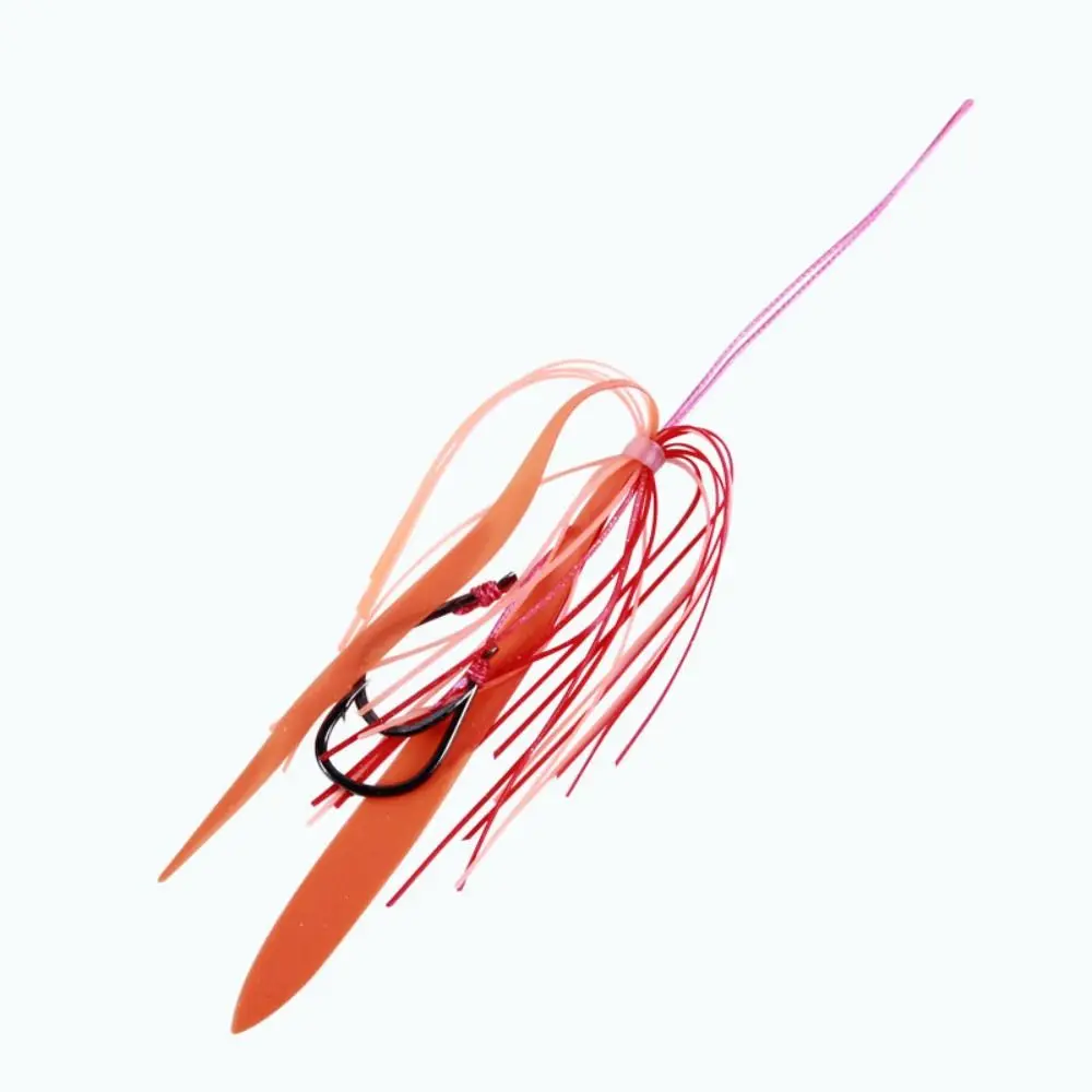 С двойными крючками силиконовые юбки джиг эластичная сменная приманка