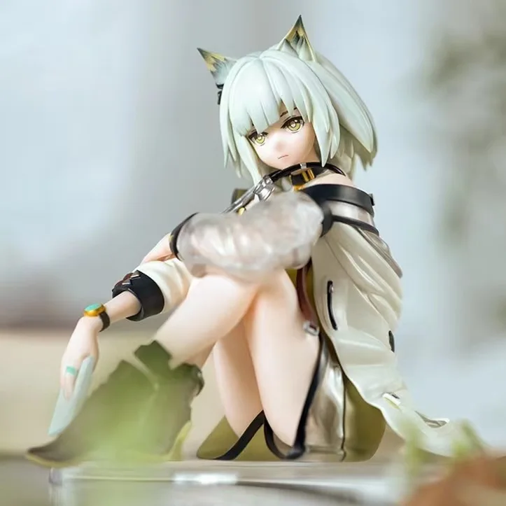 

10cm Kal'tsit Figure Arknights Sexy Girl Anime Noodle Stopper Figure Action Figurine PVC Model Doll Adult Decoration Statues Toy