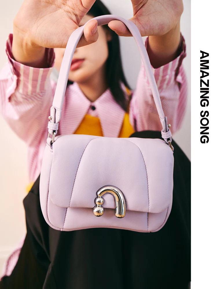 

Amazing Song Alpha Bag Crossbody Female Bag Sheep Leather