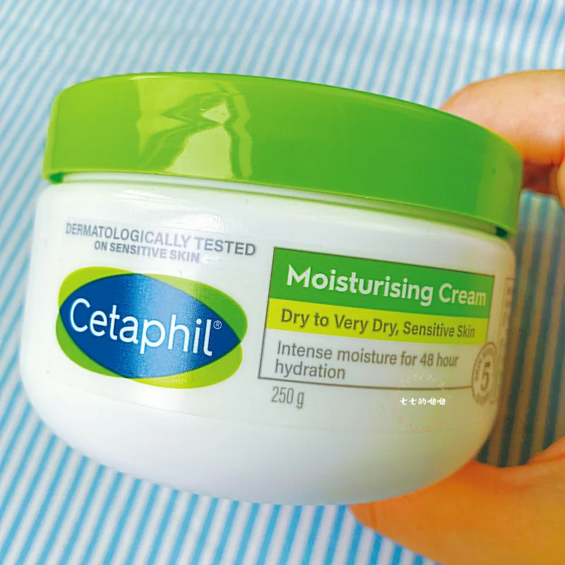 

250g Cetaphil Moisturising Cream Hydrating Moisturizer Large White Canister Face Body Cream Household Baby Glycerin Skincare