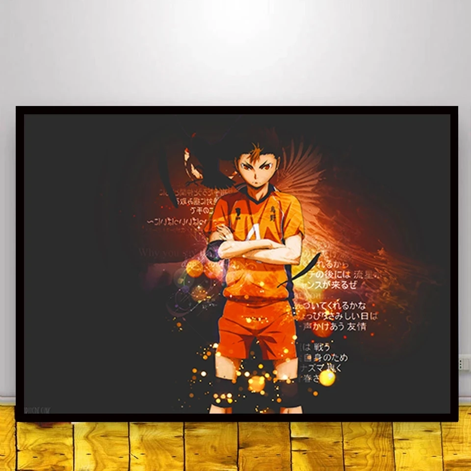 

Japanese Famous Anime Haikyuu HD Poster Character Canvas Painting Modern Posters And Prints Wall Art Mural Baby Room Home Decor