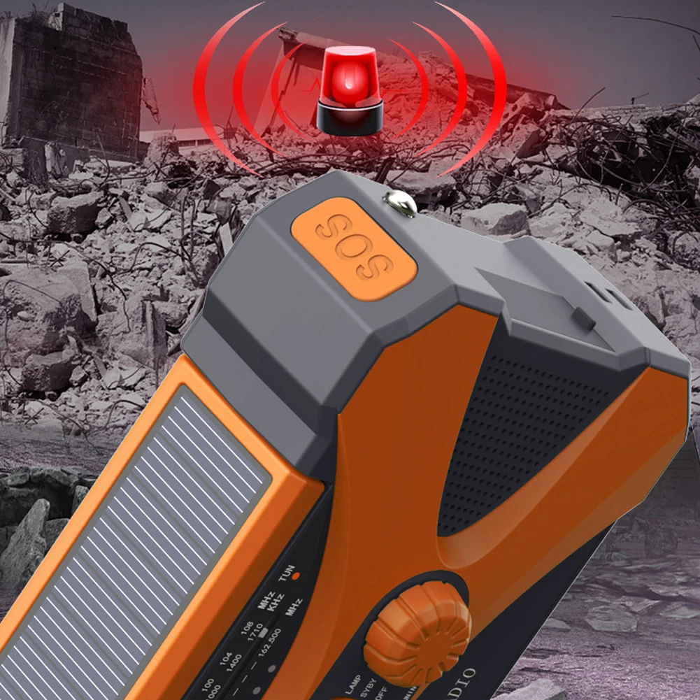 Многофункциональный ручной электрический генератор портативное радио AM/FM/NOAA