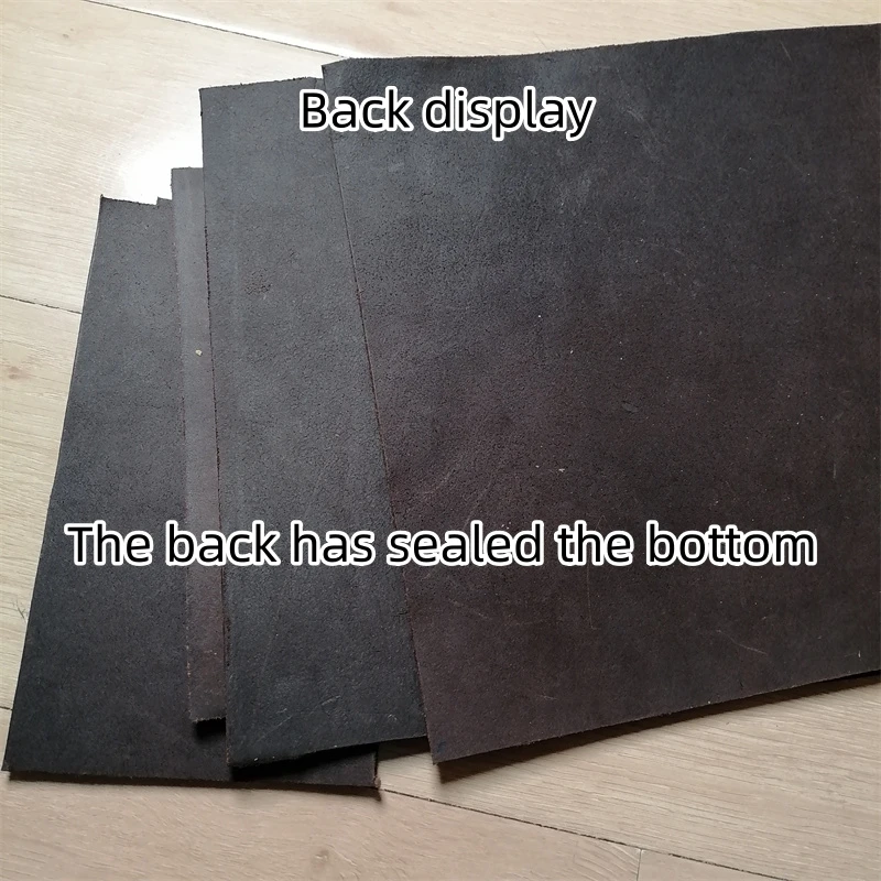 2 1/2 мм темно-коричневая Вощеная воловья кожа растительного дубления. Первый слой