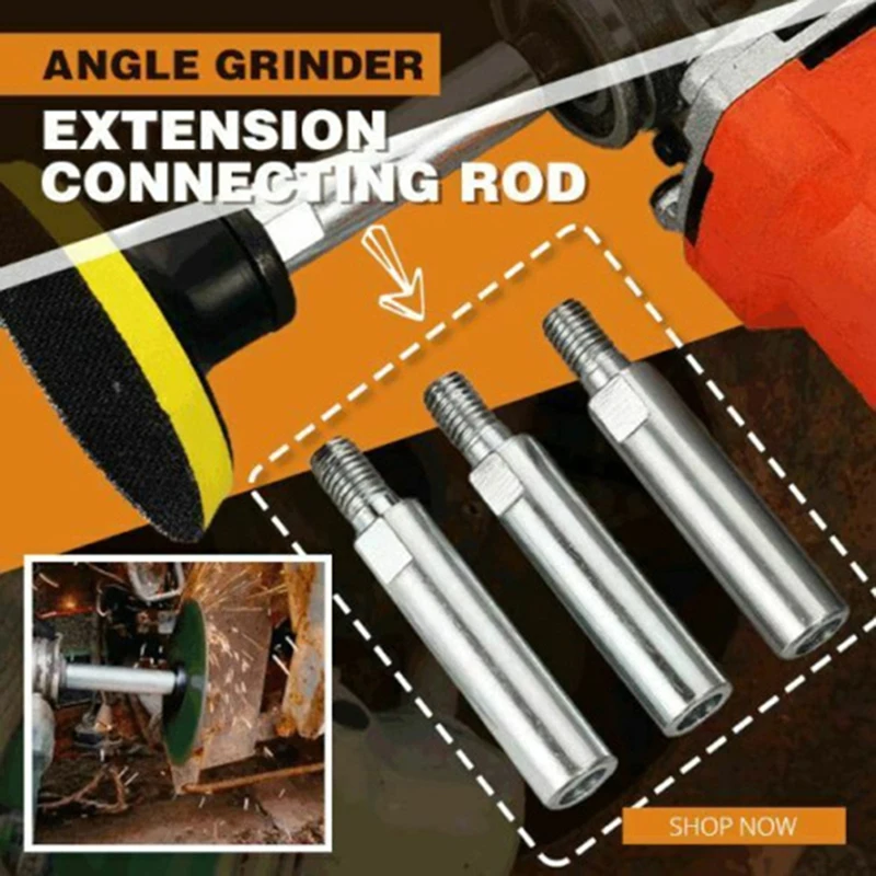 

Angle Grinder Adapter Rod Extension Rod M10 Adapter Rod Polishing Accessorie
