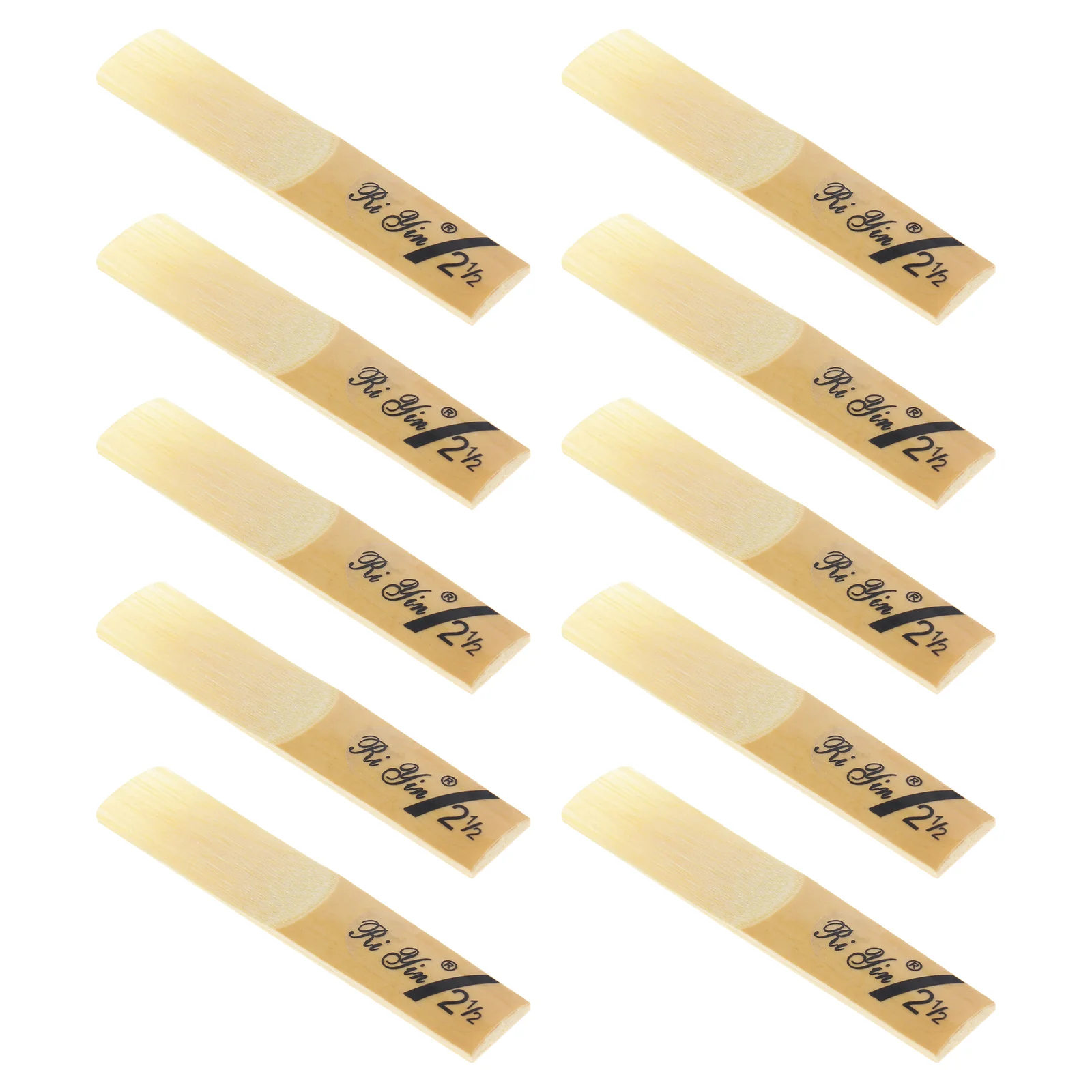 

10pcs Clarinet Reeds Traditional B Flat Clarinet Reeds Strength 2 5 Woodwind Instrument Parts Musical Instrument Accessories