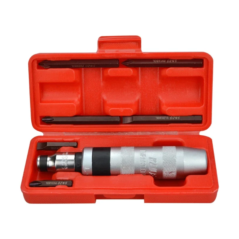 Набор ударных отверток из 7 предметов коррекция ударного действия конусная