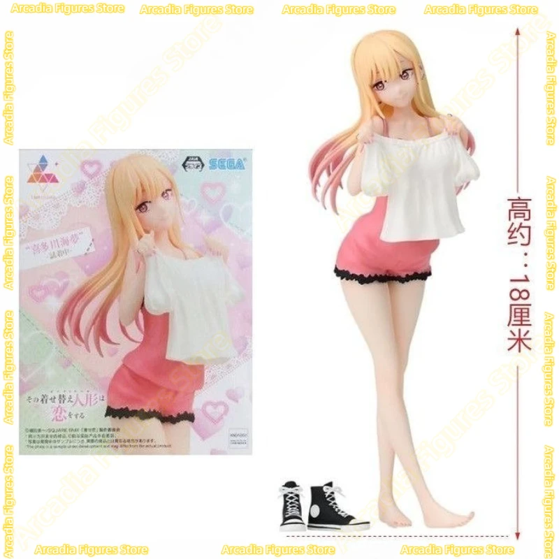 Фото Японская версия в наличии: Коллекционная аниме-фигурка Sega Dressing Doll Falling in Love Kitagawa Umume Trying Time, модель-кукла, игрушка №1