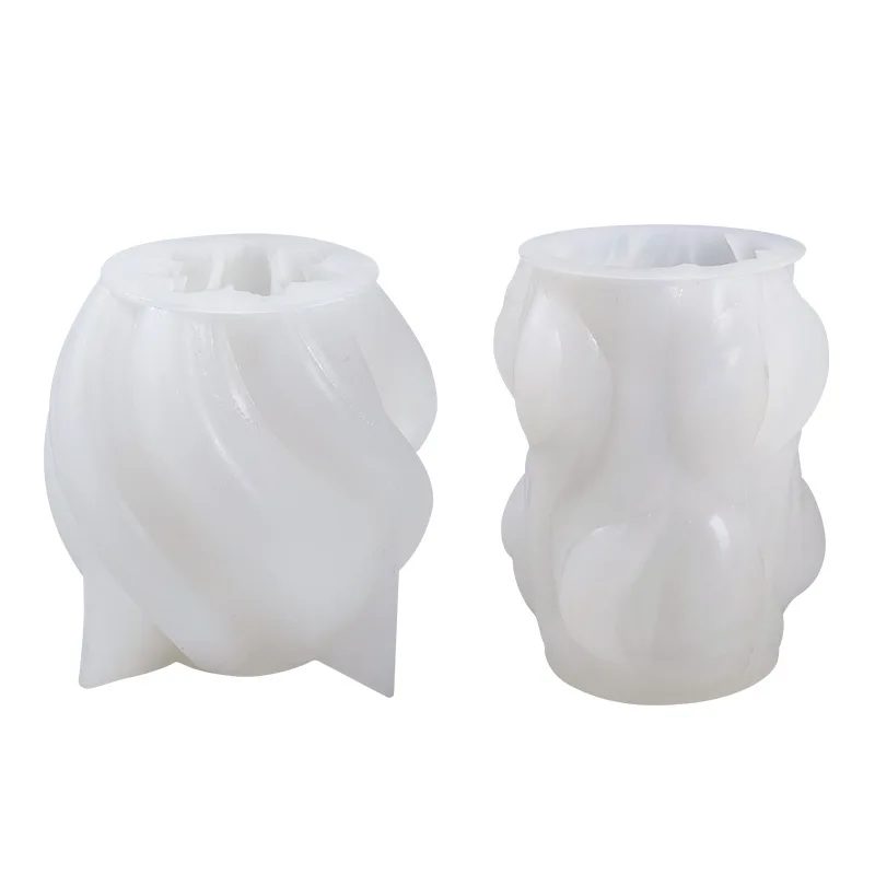 Big Wave Aromatherapy Candle Silicone Mold DIY Plaster Decoration Fragrant Stone New Product candles aromatherapy |