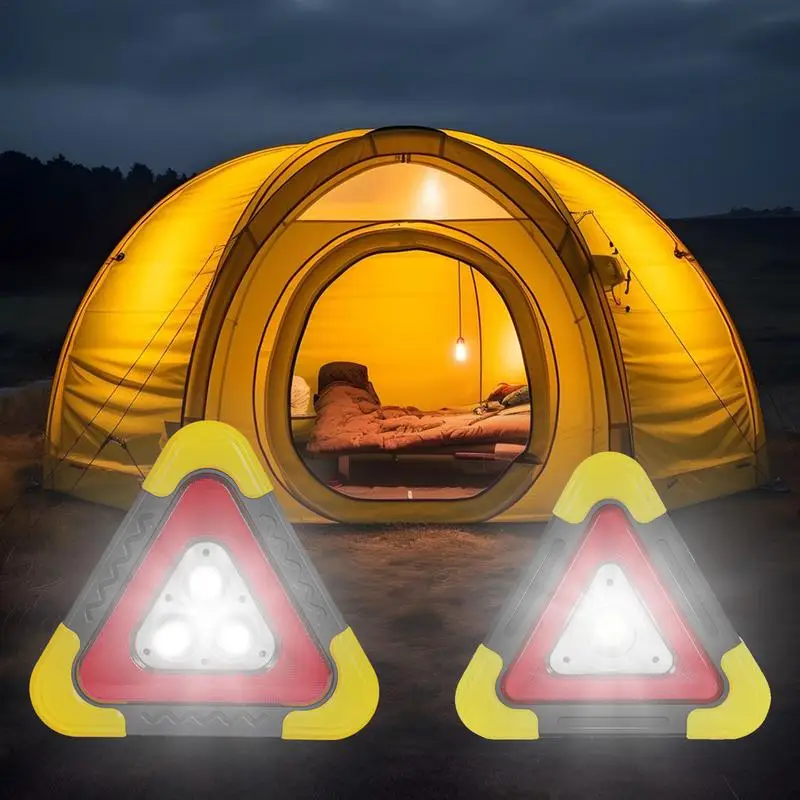 Треугольная вспышка с питанием от солнечной энергии