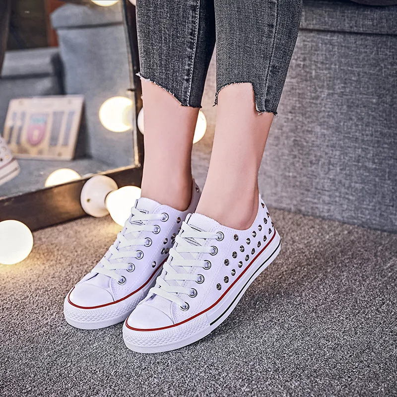 

Кеды женские холщовые, повседневная обувь, плоская подошва, на шнуровке, 2022