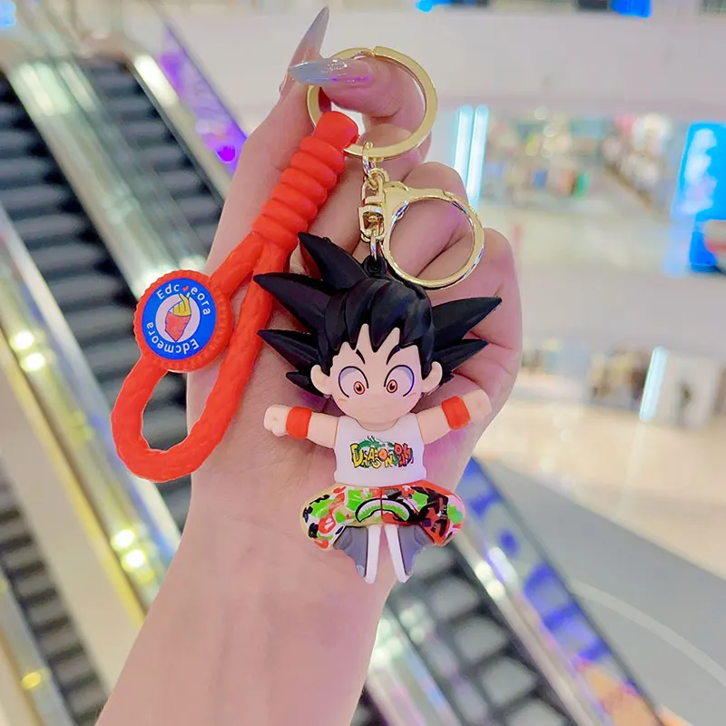 8 см горячая аниме Dragon Ball фигурка Гоку Вегета Ива Мастер Роши ПВХ модель брелок