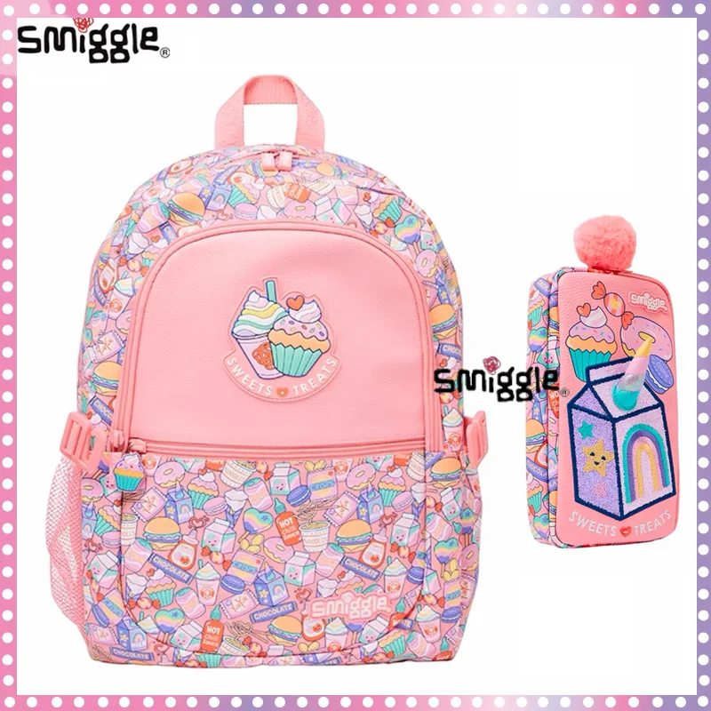 Smiggle мультяшный рюкзак для девочки