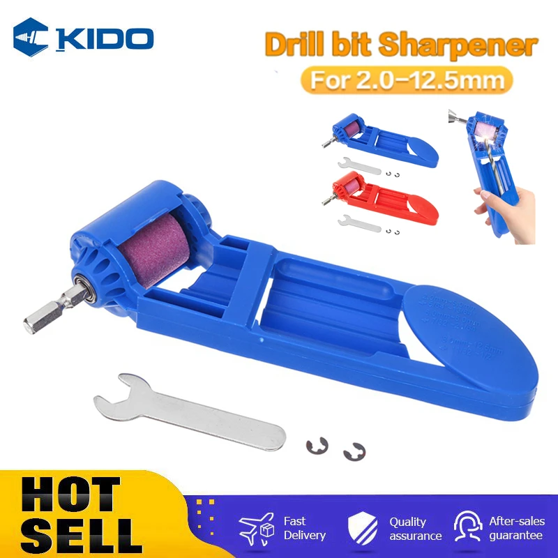 

2-12.5mm Portable Drill Bit Sharpener Corundum Grinding Wheel Bit Tool Twist Drill Bit Sharpening Machine For Drill Accessories