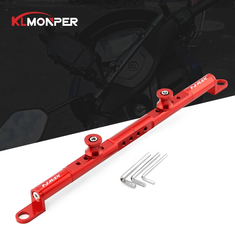 

For YAMAHA NMAX 125 155 SMAX 155 Motorcycle CNC Mutifunctional Cross Bar Steering Damper balance Adjustable lever Accessories