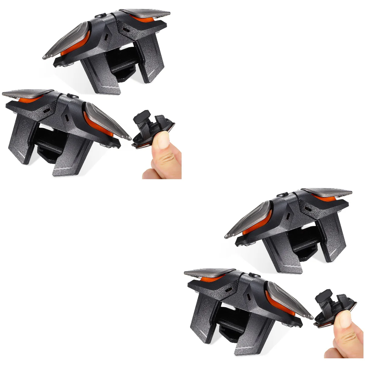 

2 Sets Mobile Game Controllers and Sensitive Game Triggers Controllers with Cable