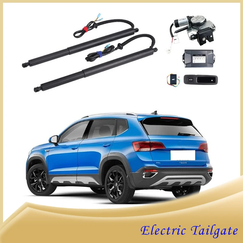 Фото Для VW Taos 2020+ управление багажником, электрический задний дверь, автомобильный подъемник, автоматическое открытие багажника, комплект дрифта, датчик ноги №1