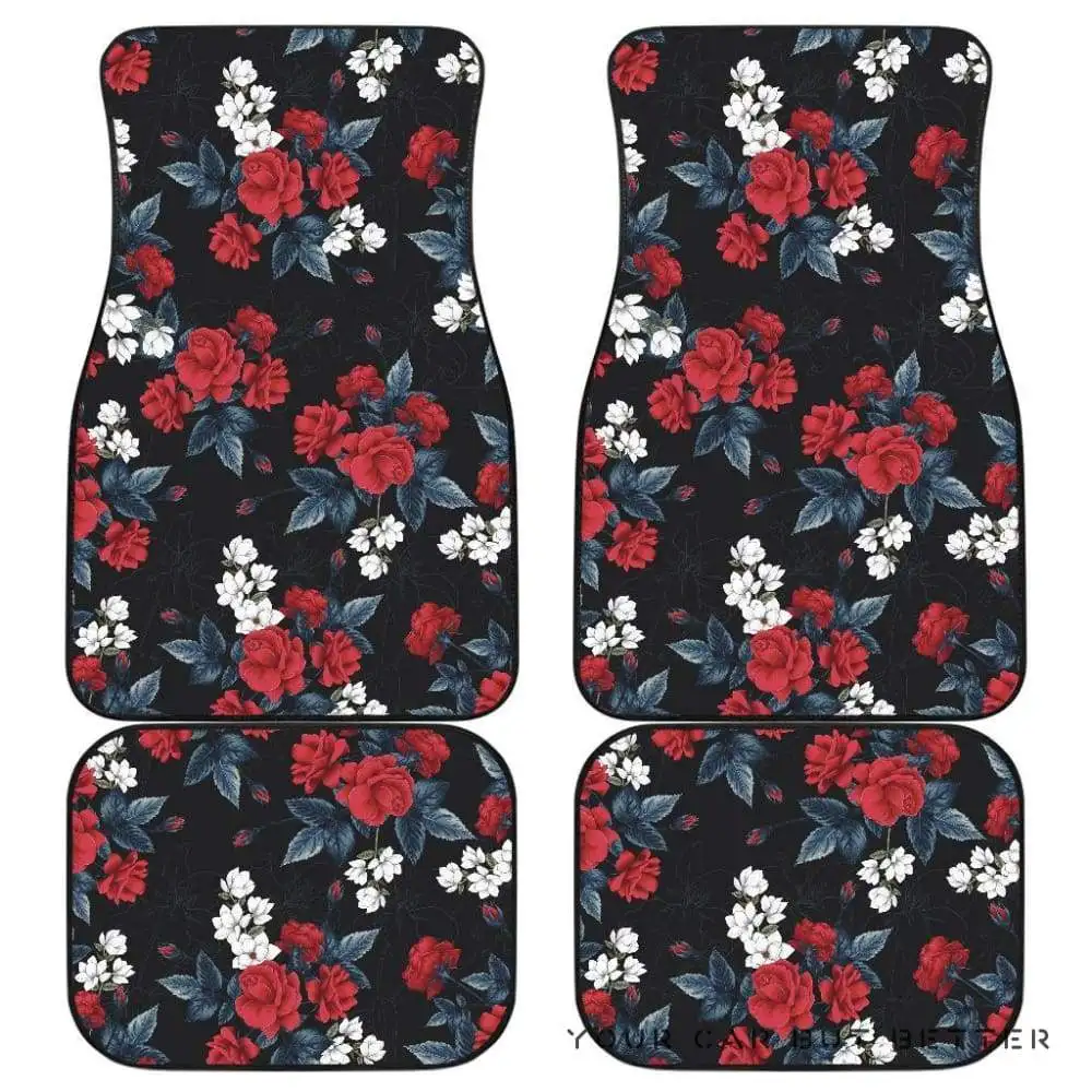 

Rose Car Floor Mats Amazing Gift Ideas H200211 192211
