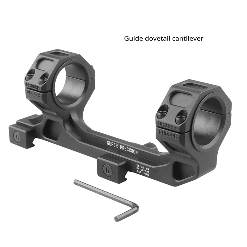 Направляющая ласточкин хвост Консольный зажим для трубного уровня 25 4/30 мм