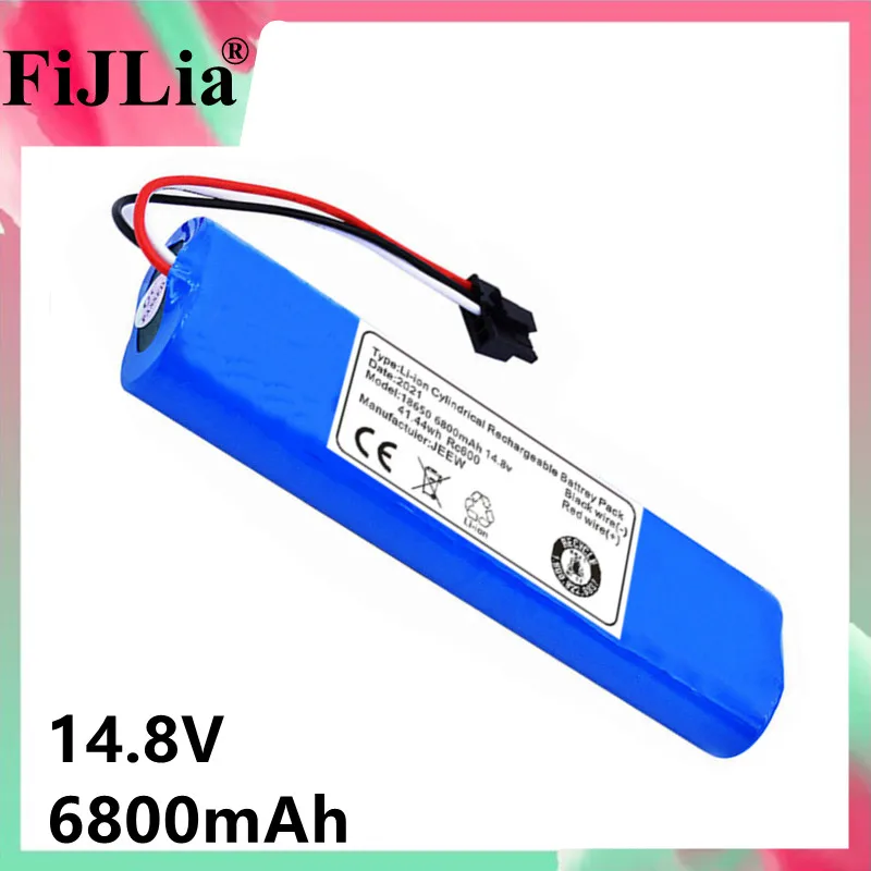 

100% Nieuwe Originele 14,8 V 6800Mah 18650 Lithium-Batterie Für Viomi V2 Pro,VRVCLMB21B ,Xiaomi STYJ02YM
