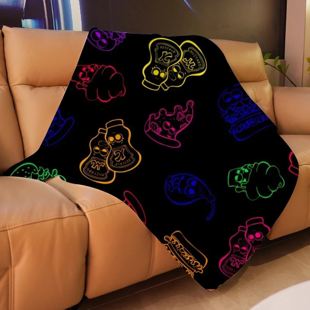 Новые Индивидуальные одеяла фланелевое одеяло в мультяшном стиле мягкое