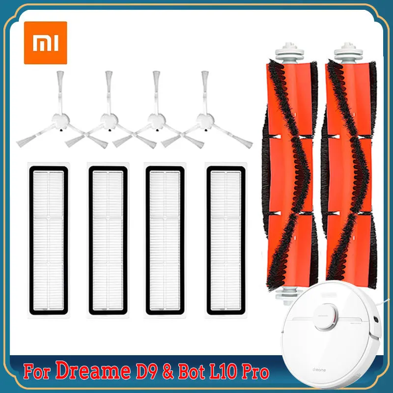 Cheap Filtro hepa, para xiaomi dreame d9, bot l10 pro, mijia, acessórios de aspirador de mi mi, pano de esfregão, escova principal, escova lateral, peças de reposição, para casa